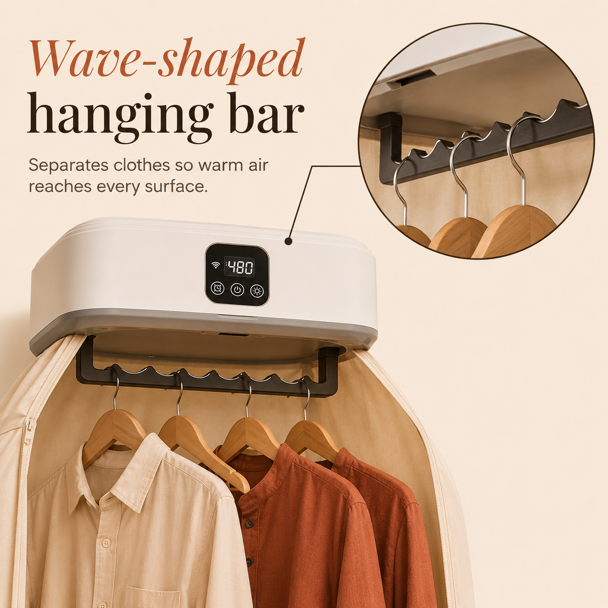 Portable Electric Cloth Dryer