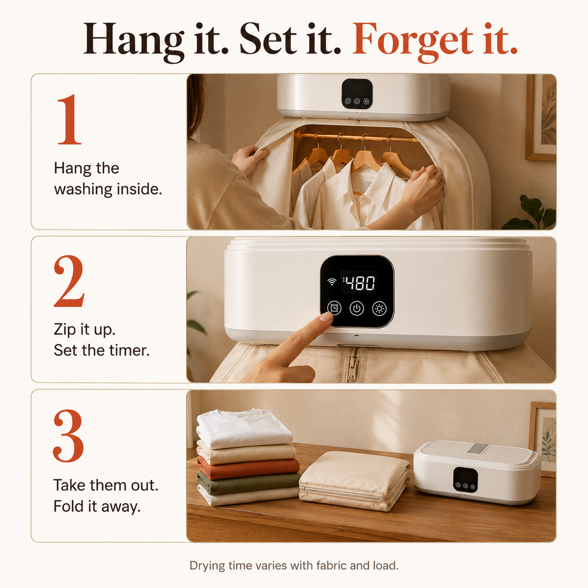 Portable Electric Cloth Dryer