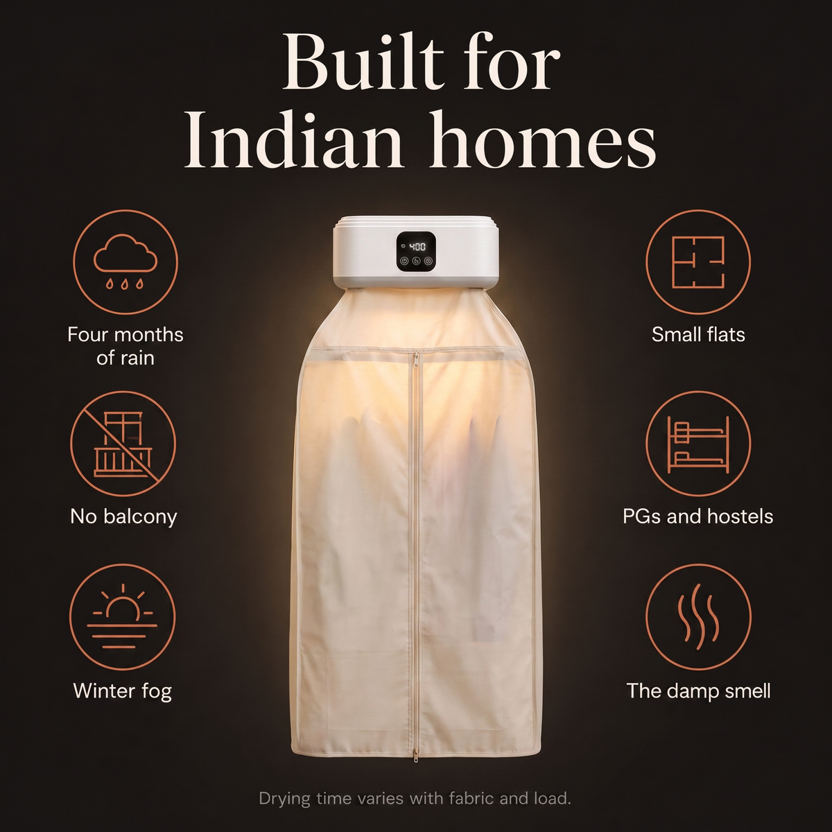 Portable Electric Cloth Dryer